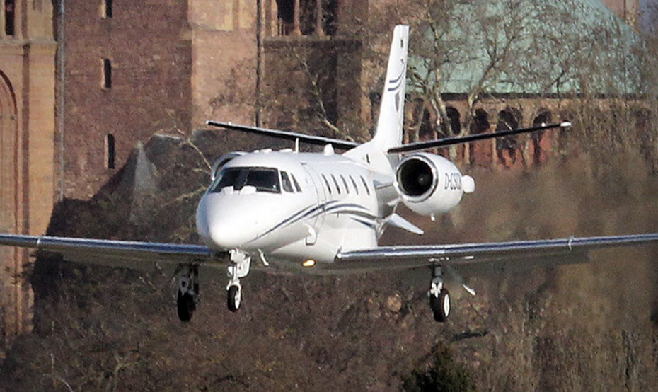 SCA Privatjet vergroessert