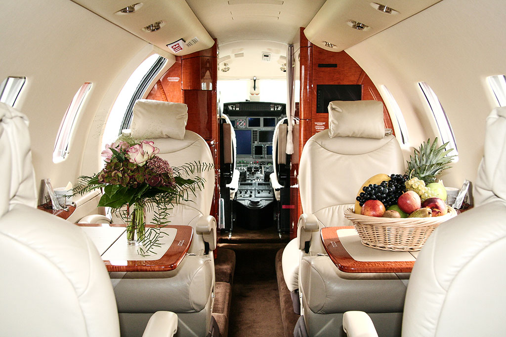 D-CRON | Cessna Citation XLS Willkommensgeschenke