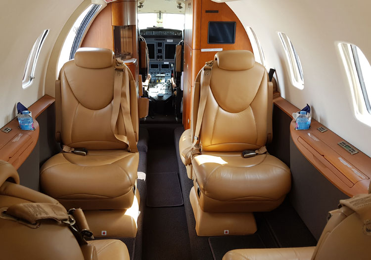 D-CEHM | Cessna Citation XLS+ Innenraum