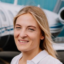 Silver Cloud Air Mitarbeiterin Justine Doumenge