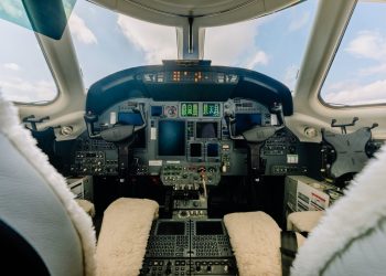 im Cessna XLS Cockpit